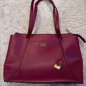Red Michael Kors Handbag
